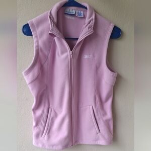 Reebok Women's Top Vest Full Zip Pink Color Size L